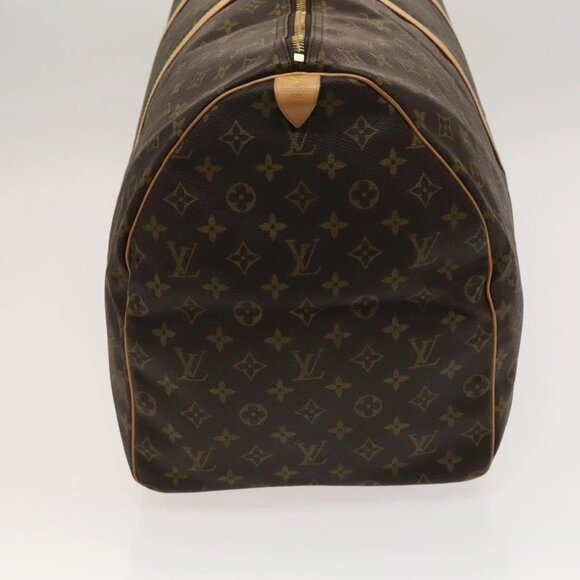 LOUIS VUITTON Monogram Keepall Bandouliere 60 Boston Bag M41412 LV Auth 119895A - Picture 6 of 16
